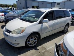 Salvage cars for sale at Vallejo, CA auction: 2005 Toyota Sienna XLE