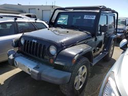 Salvage cars for sale at Martinez, CA auction: 2009 Jeep Wrangler Sahara