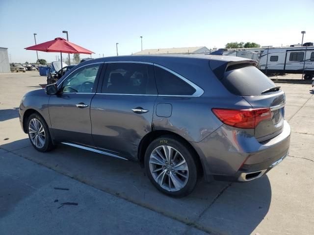 2018 Acura MDX Technology