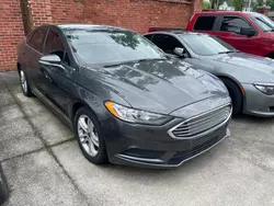 Salvage cars for sale at Lebanon, TN auction: 2018 Ford Fusion SE
