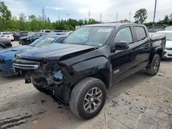 Salvage trucks for sale at Cahokia Heights, IL auction: 2016 GMC Canyon SLE