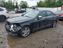 Salvage cars for sale at auction: 2008 Mercedes-Benz C 350