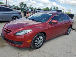 Salvage cars for sale from Copart Pekin, IL: 2012 Mazda 6 I