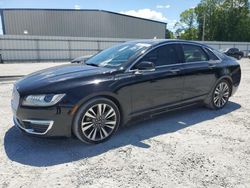 Lincoln mkz salvage cars for sale: 2017 Lincoln MKZ Hybrid Select