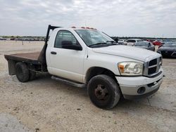 Salvage trucks for sale at New Braunfels, TX auction: 2007 Dodge RAM 3500 ST