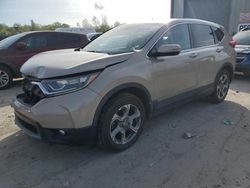 Salvage SUVs for sale at auction: 2017 Honda CR-V EXL