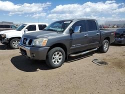 Salvage cars for sale from Copart Brighton, CO: 2005 Nissan Titan XE