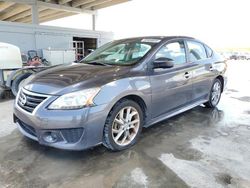 Salvage cars for sale at West Palm Beach, FL auction: 2013 Nissan Sentra S