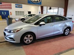 Salvage cars for sale at Angola, NY auction: 2018 Chevrolet Cruze LS