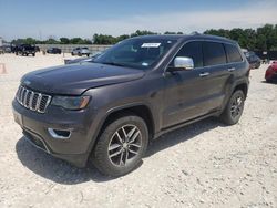 Salvage cars for sale at New Braunfels, TX auction: 2018 Jeep Grand Cherokee Limited
