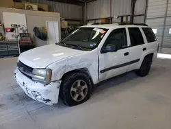 Chevrolet salvage cars for sale: 2004 Chevrolet Trailblazer LS