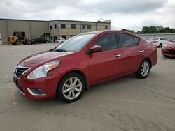 Salvage cars for sale at Wilmer, TX auction: 2015 Nissan Versa S
