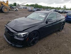 Salvage cars for sale from Copart Hillsborough, NJ: 2018 BMW 430I