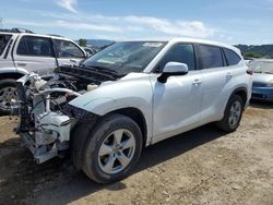 Salvage cars for sale at San Martin, CA auction: 2023 Toyota Highlander L
