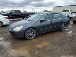 Salvage cars for sale from Copart Rocky View County, AB: 2005 Honda Accord EX