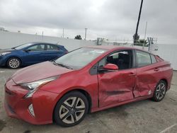 Salvage cars for sale at Van Nuys, CA auction: 2016 Toyota Prius