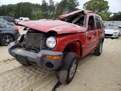 Jeep salvage cars for sale: 2004 Jeep Liberty Sport