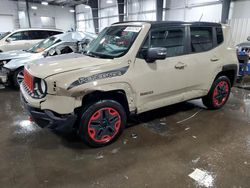 Salvage cars for sale from Copart Ham Lake, MN: 2016 Jeep Renegade Trailhawk