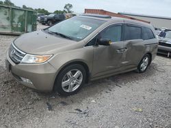 Honda Odyssey Touring Vehiculos salvage en venta: 2012 Honda Odyssey Touring