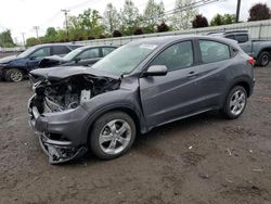 Salvage cars for sale at New Britain, CT auction: 2022 Honda HR-V LX