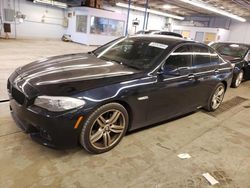 Salvage cars for sale at Wheeling, IL auction: 2013 BMW 550 XI
