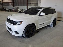 Jeep salvage cars for sale: 2018 Jeep Grand Cherokee Trackhawk