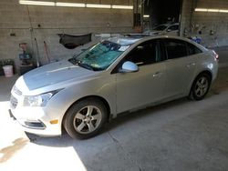 Salvage cars for sale at Angola, NY auction: 2015 Chevrolet Cruze LT