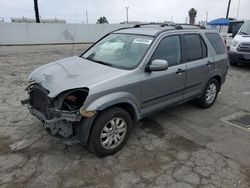 Salvage cars for sale at Van Nuys, CA auction: 2006 Honda CR-V EX