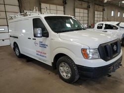 Salvage trucks for sale at Blaine, MN auction: 2019 Nissan NV 2500 S