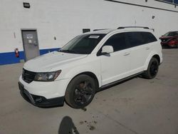Salvage cars for sale at Farr West, UT auction: 2018 Dodge Journey Crossroad
