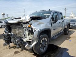 Salvage cars for sale at Chicago Heights, IL auction: 2021 Chevrolet Silverado K2500 Custom