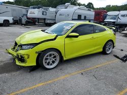 Honda salvage cars for sale: 2019 Honda Civic SI