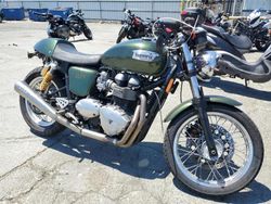 Salvage motorcycles for sale at Martinez, CA auction: 2013 Triumph Thruxton