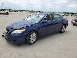 Salvage cars for sale from Copart Wilmer, TX: 2008 Toyota Camry Hybrid