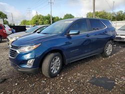 Salvage cars for sale from Copart Columbus, OH: 2021 Chevrolet Equinox LT