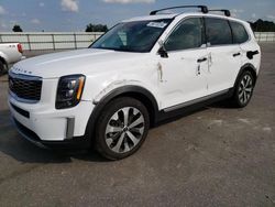 Salvage cars for sale from Copart Dunn, NC: 2021 KIA Telluride EX
