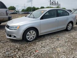 Salvage cars for sale from Copart Columbus, OH: 2012 Volkswagen Jetta SE