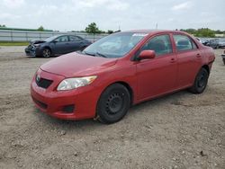 Salvage cars for sale from Copart Houston, TX: 2009 Toyota Corolla Base