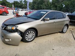 Salvage cars for sale at Ocala, FL auction: 2008 Subaru Impreza 2.5I