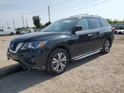 Salvage cars for sale from Copart Miami, FL: 2020 Nissan Pathfinder SV
