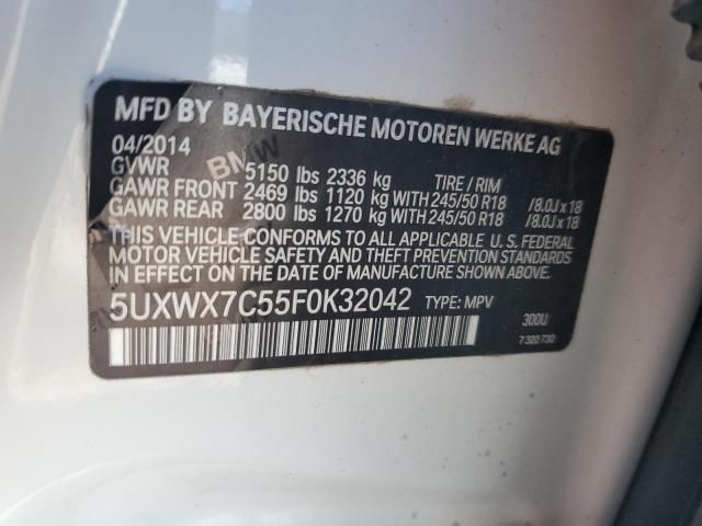 2015 BMW X3 XDRIVE35I