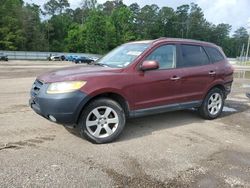 Salvage cars for sale from Copart Greenwell Springs, LA: 2009 Hyundai Santa FE SE