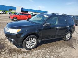 Salvage cars for sale from Copart Woodhaven, MI: 2012 Subaru Forester 2.5X Premium