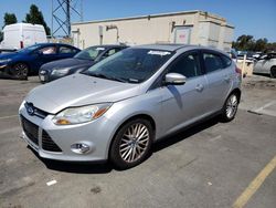 Salvage cars for sale at Hayward, CA auction: 2012 Ford Focus SEL