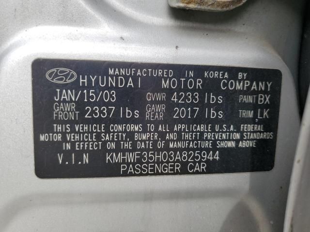 2003 Hyundai Sonata GLS