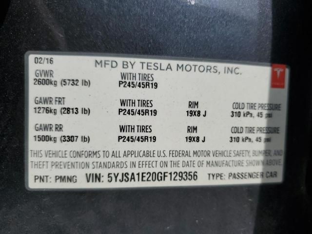 2016 Tesla Model S