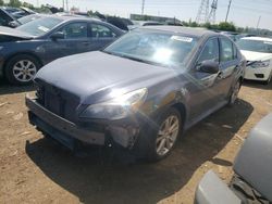 Salvage cars for sale at Elgin, IL auction: 2014 Subaru Legacy 2.5I Limited
