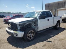 Salvage cars for sale at Fredericksburg, VA auction: 2014 Ford F150 Super Cab