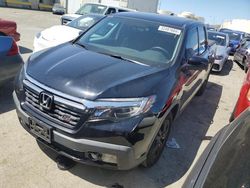 Salvage cars for sale from Copart Martinez, CA: 2017 Honda Ridgeline Sport