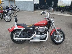 Harley-Davidson xl1200 c salvage cars for sale: 2013 Harley-Davidson XL1200 C